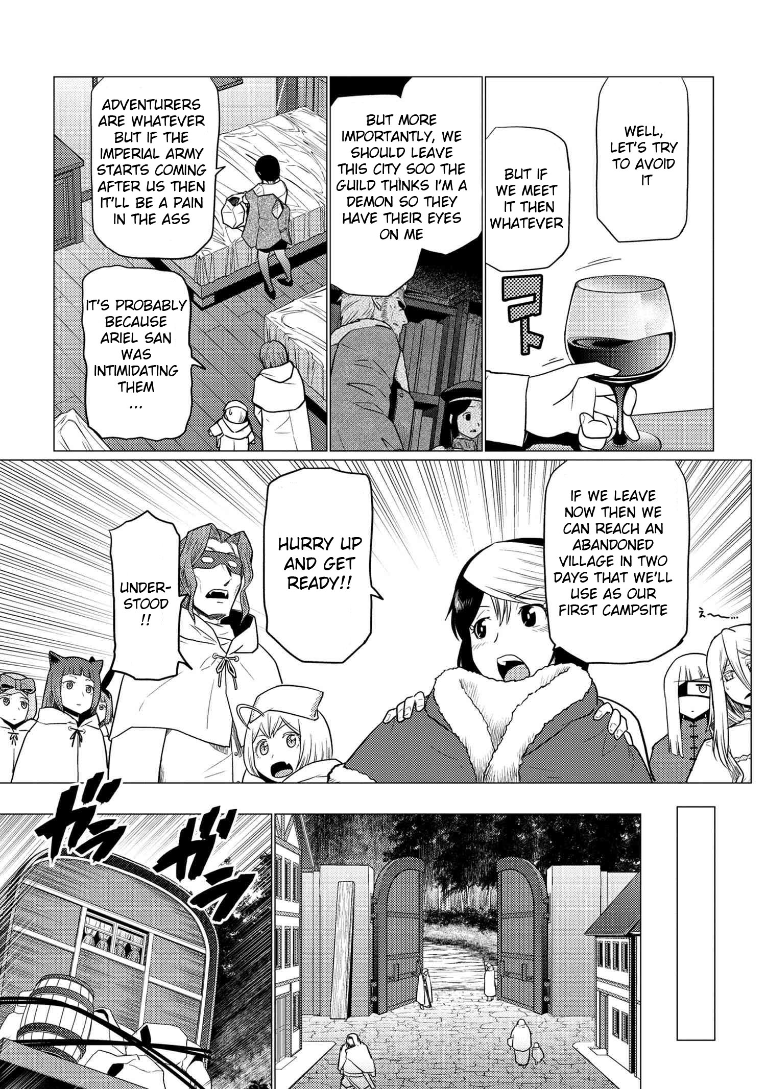 Kumo desu ga, nani ka? Chapter 68.1 9